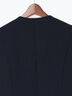 【UVカット/ウォッシャブル/撥水加工】ウールライクノーカラーフレアジレ(セットアップ可)《2026 AUTUMN LOOK item》（ブラウン/ネイビー）｜Te chichi（テチチ）通販