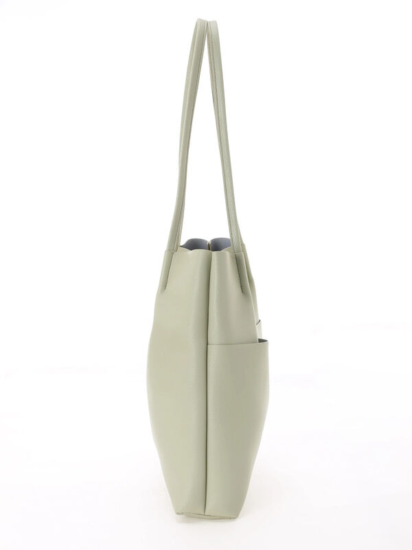 期間限定 フェイクレザートートバッグ オフホワイト ブラック グリーン バッグ Te Chichi Terrasse テチチ テラス 公式通販