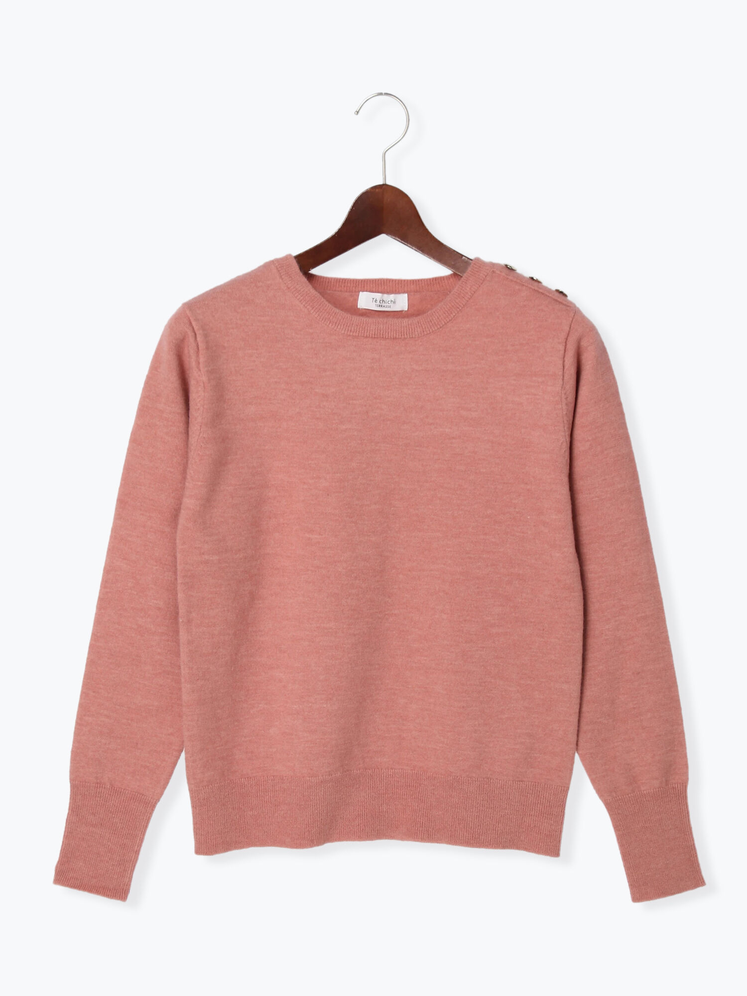 セール ボーダーニットプルオーバー オフホワイト ピンク サックスブルー ネイビー トップス Te Chichi Terrasse テチチ テラス 公式通販