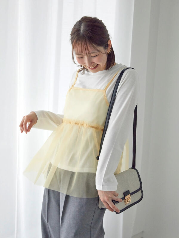 新品 キャミソール S CHAN なつかしく LUU