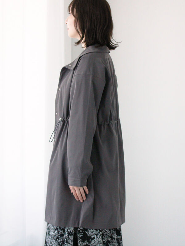 apartment department リバーシブルドロストコート
