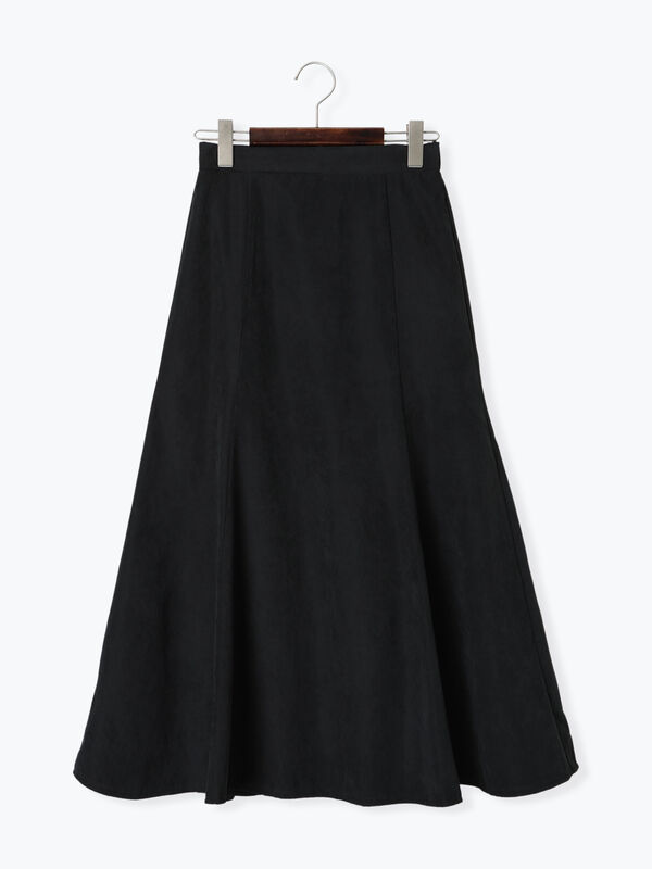 セール】 スエード調マーメイドスカート（ブラック/ベージュ/ブルー  