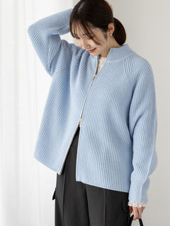 index｜《6color/S-LLsize》片畦ハイネックニット【洗濯機洗い可