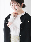 テレコクルートップス《2025spring catalog item》（オフホワイト）｜Te chichi TERRASSE（テチチ テラス）通販