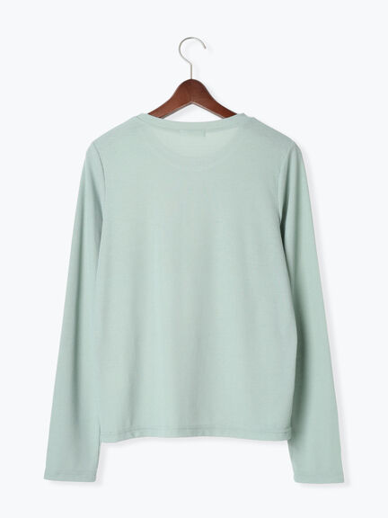 テレコクルートップス《2025spring catalog item》（オフホワイト/ブラック/ミント）｜Te chichi TERRASSE（テチチ テラス）通販