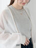 ワッフルタンクトップ《2025spring catalog item》（オフホワイト/グレー/ブラック）｜Te chichi TERRASSE（テチチ テラス）通販