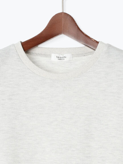 ワッフルタンクトップ《2025spring catalog item》（オフホワイト/グレー/ブラック）｜Te chichi TERRASSE（テチチ テラス）通販