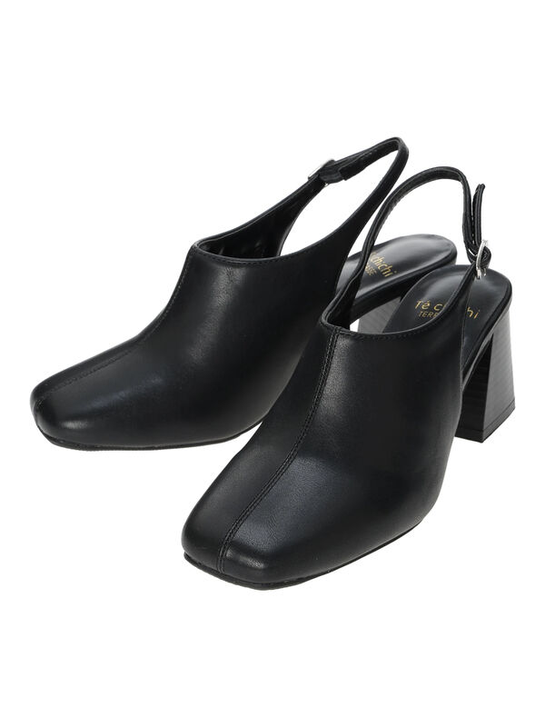 チャンキーヒールバックバンドミュール《2025spring catalog item》（ブラック）｜Te chichi TERRASSE（テチチ テラス）通販