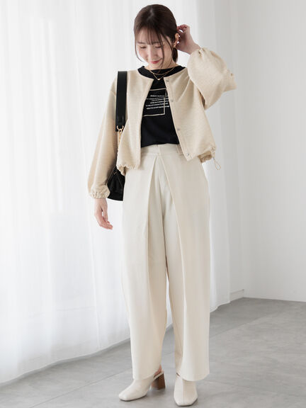 チャンキーヒールバックバンドミュール《2025spring catalog item》（オフホワイト/ブラック/ベージュ）｜Te chichi TERRASSE（テチチ テラス）通販