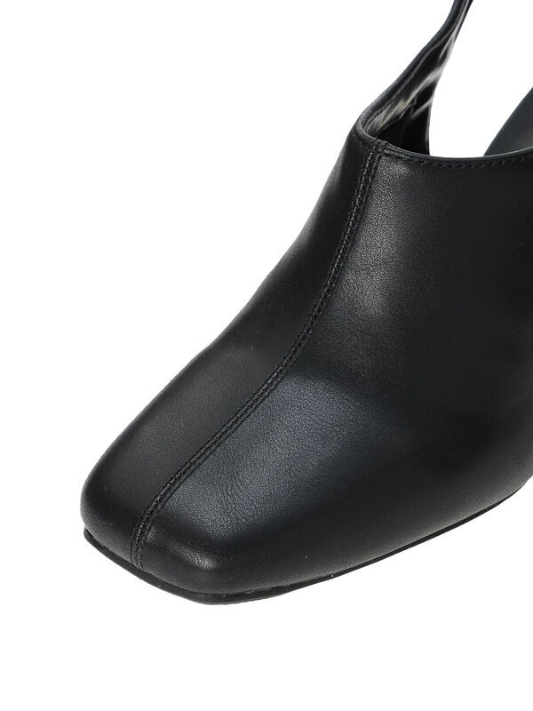 セール】 チャンキーヒールバックバンドミュール《2025spring catalog