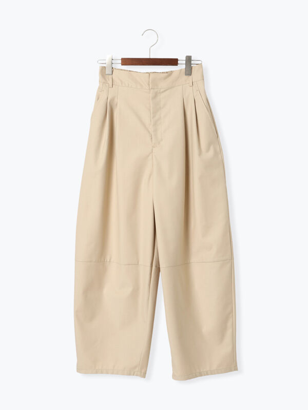 セール】 切替カーブパンツ（グレー/ブラック/ベージュ/ボトムス