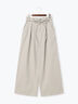 ウエストリボンタックワイドデニムパンツ《2025spring catalog item》（ベージュ/サックスブルー/ブルー）｜Te chichi TERRASSE（テチチ テラス）通販