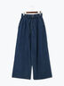 ウエストリボンタックワイドデニムパンツ《2025spring catalog item》（ベージュ/サックスブルー/ブルー）｜Te chichi TERRASSE（テチチ テラス）通販