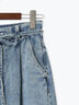 ウエストリボンタックワイドデニムパンツ《2025spring catalog item》（ベージュ/サックスブルー/ブルー）｜Te chichi TERRASSE（テチチ テラス）通販