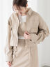 クロップドジャケット(セットアップ可)《2025spring catalog item》（ベージュ）｜Te chichi TERRASSE（テチチ テラス）通販