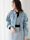 クロップドジャケット(セットアップ可)《2025spring catalog item》（ブルー）｜Te chichi TERRASSE（テチチ テラス）通販