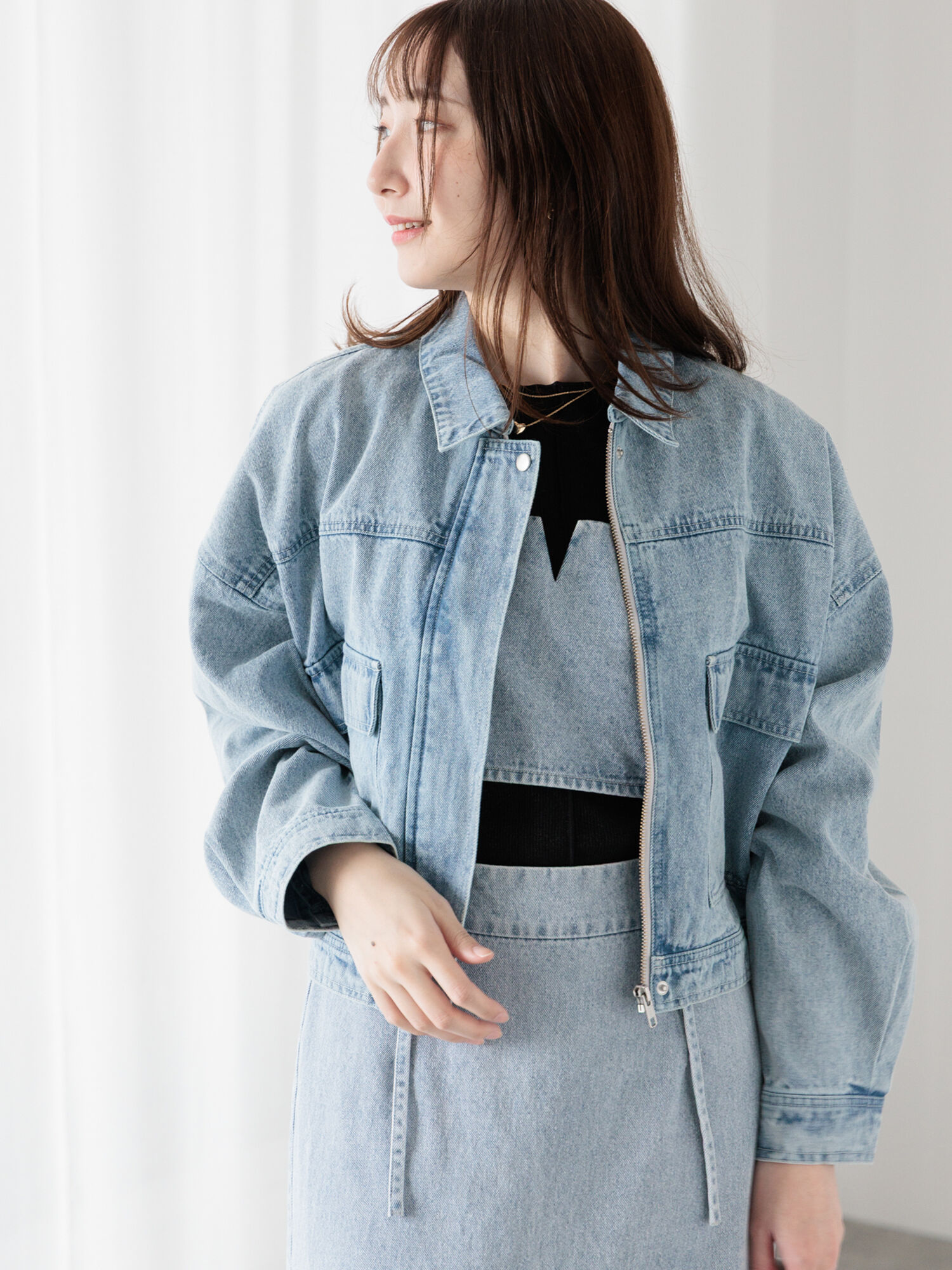 【chike】新品 ito fukuoka Poanセットアップ ito fukuoka Poan setup gray long - メルカリ