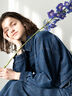 クロップドジャケット(セットアップ可)《2025spring catalog item》（ベージュ/ブルー/ネイビー）｜Te chichi TERRASSE（テチチ テラス）通販