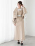クロップドジャケット(セットアップ可)《2025spring catalog item》（ベージュ/ブルー/ネイビー）｜Te chichi TERRASSE（テチチ テラス）通販