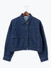 クロップドジャケット(セットアップ可)《2025spring catalog item》（ベージュ/ブルー/ネイビー）｜Te chichi TERRASSE（テチチ テラス）通販