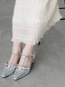 Tストラップパンプス《2025spring catalog item》（シルバー）｜Te chichi TERRASSE（テチチ テラス）通販
