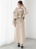 ビスチェ2WAYキャミワンピース(セットアップ可)《2025spring catalog item》（ベージュ）｜Te chichi TERRASSE（テチチ テラス）通販