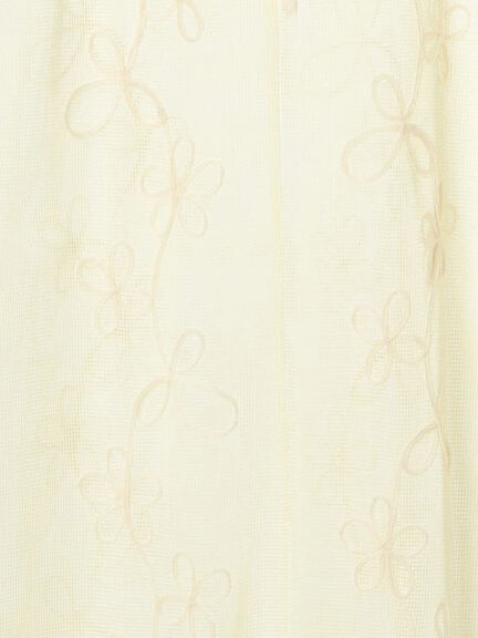 メッシュフラワーコードキャミワンピース《2025spring catalog item》（オフホワイト/ブラック）｜Te chichi TERRASSE（テチチ テラス）通販
