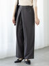 フロントタックパンツ《2025spring catalog item》（オフホワイト/チャコールグレー/ベージュ）｜Te chichi TERRASSE（テチチ テラス）通販