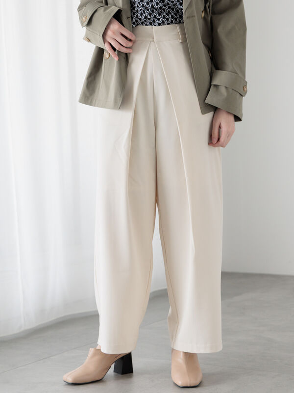 セール】 フロントタックパンツ《2025spring catalog item
