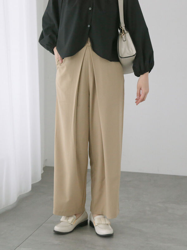 セール】 フロントタックパンツ《2025spring catalog item