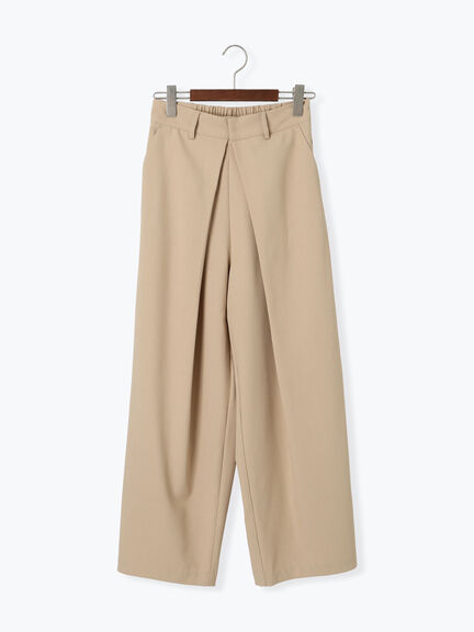 フロントタックパンツ《2025spring catalog item》（オフホワイト/チャコールグレー/ベージュ）｜Te chichi TERRASSE（テチチ テラス）通販