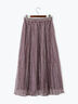 シャイニークリンクルスカート《2025spring catalog item》（グレー/ベージュ/パープル）｜Te chichi TERRASSE（テチチ テラス）通販