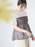 【日比谷花壇コラボ】レイヤードライクTシャツ（ブラック）｜Te chichi TERRASSE（テチチ テラス）通販