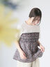 【日比谷花壇コラボ】レイヤードライクTシャツ（オフホワイト/ブラック）｜Te chichi TERRASSE（テチチ テラス）通販