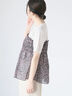 【日比谷花壇コラボ】レイヤードライクTシャツ（オフホワイト/ブラック）｜Te chichi TERRASSE（テチチ テラス）通販