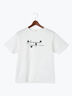 フラワーモチーフロゴTシャツ（オフホワイト/チャコールグレー/ベージュ）｜Te chichi TERRASSE（テチチ テラス）通販
