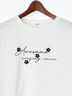 フラワーモチーフロゴTシャツ（オフホワイト/チャコールグレー/ベージュ）｜Te chichi TERRASSE（テチチ テラス）通販