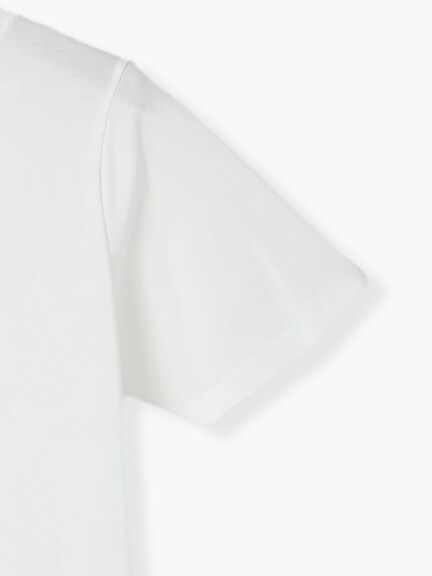 フラワーモチーフロゴTシャツ（オフホワイト/チャコールグレー/ベージュ）｜Te chichi TERRASSE（テチチ テラス）通販