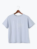 箔ロゴプリントTシャツ（ブルー）｜Te chichi TERRASSE（テチチ テラス）通販