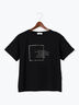 箔ロゴプリントTシャツ（オフホワイト/ブラック/ブルー）｜Te chichi TERRASSE（テチチ テラス）通販