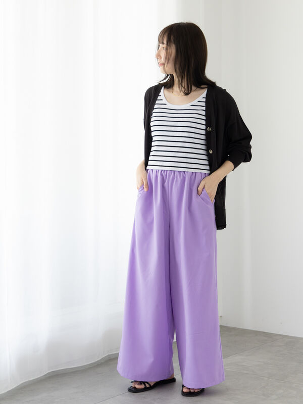 セール】 【接触冷感】金釦Vネックカーディガン（オフホワイト