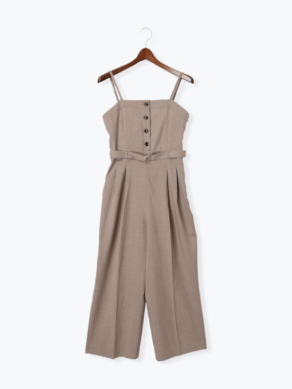 セール】 フロントボタンサロペット《2025spring catalog item》（オフ