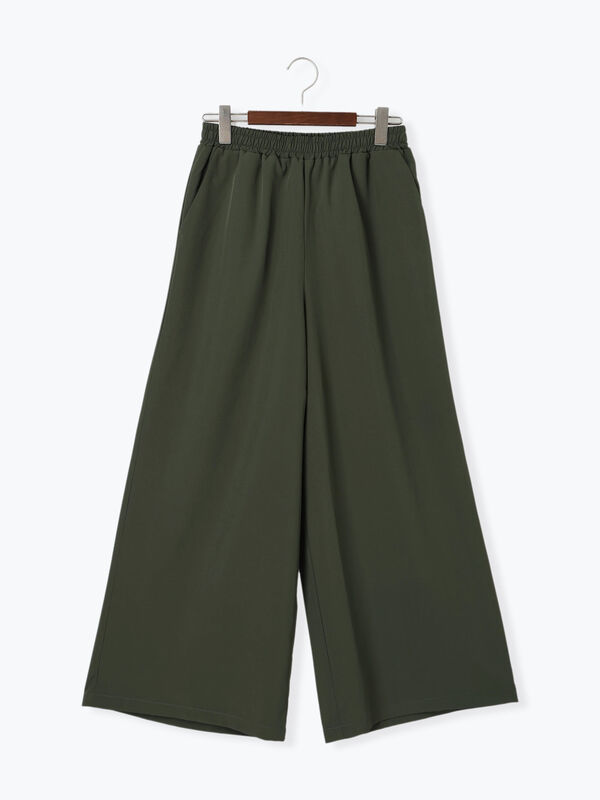 GR12AW パンデリッチ セール】 【イージーケア】無地/ドットイージーパンツ（ホワイト