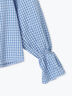 チェックスクエアネック2WAYブラウス《2025spring catalog item》（ブラック/グリーン/ブルー）｜Te chichi TERRASSE（テチチ テラス）通販