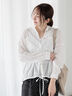 メタルボタンドロストシャツ《2025spring catalog item》（オフホワイト/チャコールグレー/イエロー）｜Te chichi TERRASSE（テチチ テラス）通販