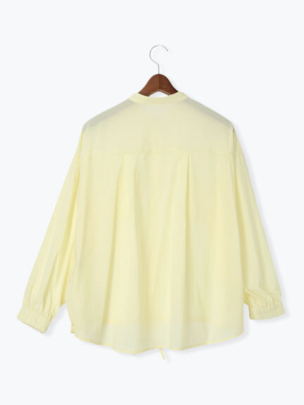 メタルボタンドロストシャツ《2025spring catalog item》（オフホワイト/チャコールグレー/イエロー）｜Te chichi TERRASSE（テチチ テラス）通販