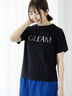 ラインストーン×刺繍Tシャツ（ブラック）｜Te chichi TERRASSE（テチチ テラス）通販