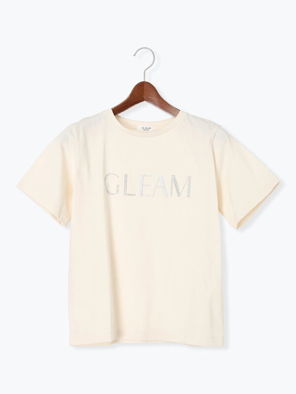 ラインストーン×刺繍Tシャツ（キナリ）｜Te chichi TERRASSE（テチチ テラス）通販
