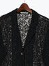【セットアップ可】レーステーラードジャケット《2025summer catalog item》（オフホワイト/ブラック）｜Te chichi TERRASSE（テチチ テラス）通販