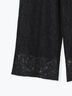 【セットアップ可】レースセンターシームパンツ《2025summer catalog item》（オフホワイト/ブラック）｜Te chichi TERRASSE（テチチ テラス）通販